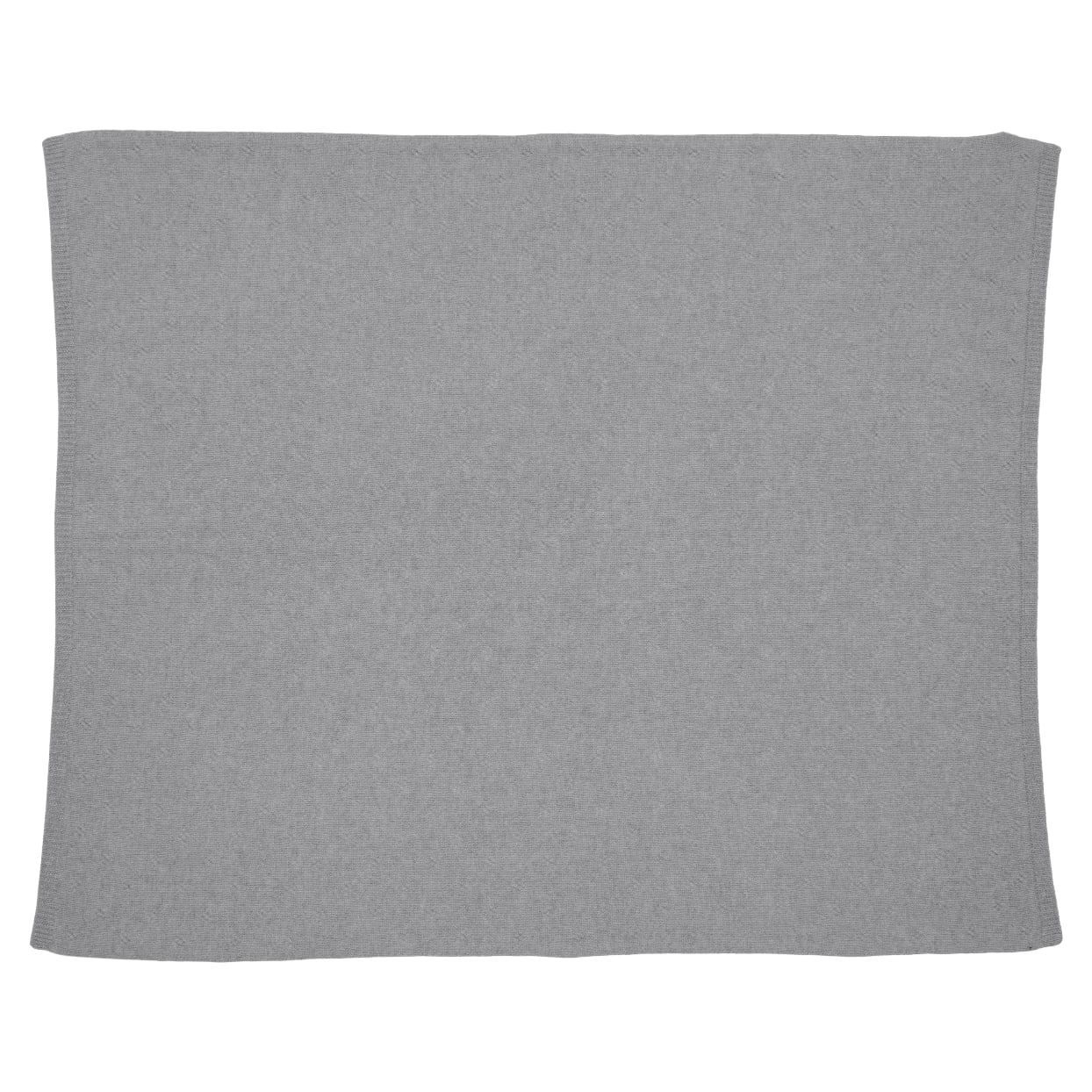 Milledeux® Pointelle Baby Cashmere Blanket - grey - Image 4